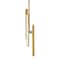 Afx Indra 4" LED Pendant - Satin Brass IDRP04LAJD1SB - alternate 1